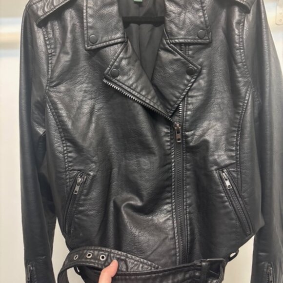 Faux Leather Jacket - Picture 2 of 8